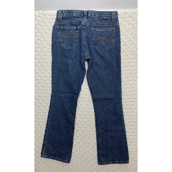 Rockies Jeans Womens 6R Slim Low Rise Blue Denim Bootcut 100%cotton RN17901 - Picture 1 of 9